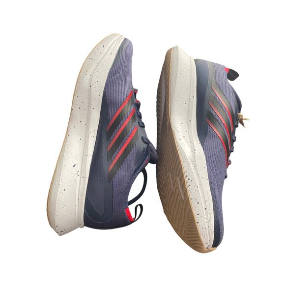 Adidas JogIt Shadow Men’s Running Shoe Navy Pure Ruby JR0865 Size 7 - Picture 4 of 8